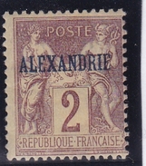 Alexandrie N° 2 Neuf * - Unused Stamps