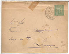 PORTUGAL ENTERO POSTAL 1893 A LANEGO - Storia Postale