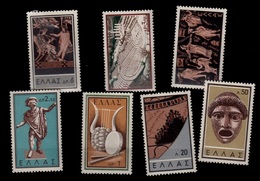 (08) Greece / Grece  1959 / Theatre / Theater  ** / Mnh  Michel 706-12 - Nuovi