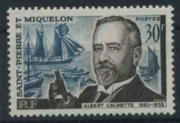 1963 St. Pierre & Miquelon, Albert Calmette , Serie Completa Nuova (**) - Unused Stamps