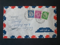 ISRAELE 1948 Coins "DOAR IVRI"  ENVELOPE ISRAELE TO SVIZZERA - Lettres & Documents