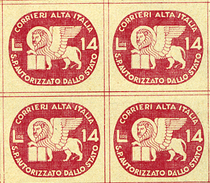 1945 - ITALIA - SERVIZI PRIVATI - Catg. UNIF.3 - NH - (BA - IBE6747) - Altri & Non Classificati