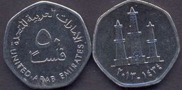 UAE 50 Fils 2013 - 1434 UNC - Ver. Arab. Emirate