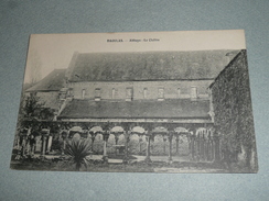 Rare CPA, Carte Postale, Finistère 29, Daoulas Abbaye, Le Cloitre, Animée - Daoulas