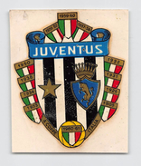 05575  "F. C. JUVENTUS - DECALCOMANIA ADESIVA IN COLORI - ANNI '60 DEL XX SECOLO" ORIGINALE - Habillement, Souvenirs & Autres