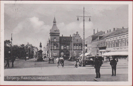 Denemarken Denmark Danmark Esbjerg Raadhuspladsen 1946 Oldtimer - Dänemark