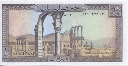 Billet De 10 Livres Libanaises, Neuf - Liban