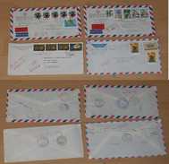 Greece 1978-83 4 EXPRESS Covers To Germany - Collections