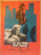 Affiche Cinéma Originale Du Film  LES BAS-FONDS NEW-YORKAIS De SAMUEL FULLER ( UNDERWORLD USA )  1961 - Affiches & Posters