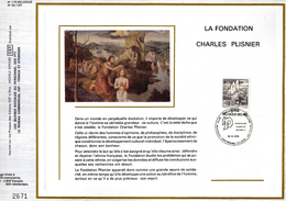 Feuillet Tirage Limité CEF 179 1830 Fondation C. Plisnier Tableau Peinture Peintre J. Le Patinier Braine L'Alleud - 1971-1980