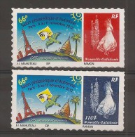 N°1169 / 1170 Cagou, OPT Au 66e Salon Philatélique D´automne à Paris - Unused Stamps