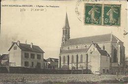 CPA De SAINT SULPICE LES FEUILLES - L'Eglise - Le Presbytère. - Saint Sulpice Les Feuilles