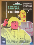 Affiche Cinéma Originale Du Film CERTAINS L'AIMENT FROIDE De JEAN BASTIA 1959 Avec LOUIS DE FUNES FRANCIS BLANCHE - Affiches & Posters