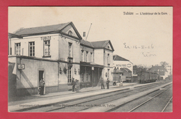 Tubize - L'intérieur De La Gare  - 1906 ( Voir Verso ) - Tubize