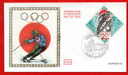 FDC  SKI SAPPORO 72 - Winter 1972: Sapporo