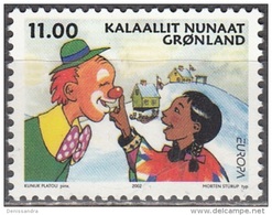 Groenland 2002 Michel 385 Neuf ** Cote (2013) 4.75 Euro Europa CEPT Le Cirque - Neufs