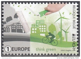 Belgique 2016 COB 4593 Neuf ** Cote (????) ?.?? € Europa CEPT Pensez En Vert - Nuovi