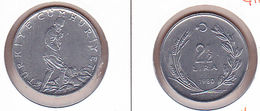 AC - TURKEY  2.5 LIRA - TL 1980 COIN UNCIRCULATED - Schlüsselanhänger