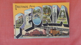 - Illinois     Peoria    Greetings --ref 2507 - Peoria