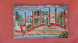 - Illinois     Peoria    Greetings --ref 2507 - Peoria