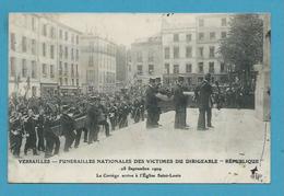 CPA Funérailles Nationales Victimes Catastrophe Dirigeable "La République" VERSAILLES 78 - Versailles