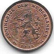 *netherlands 1/2 Cent 1934 Km 138   Unc !!! - 1849-1890 : Willem III