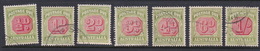 Australia Postage Due Stamps SG D112-118 1938-39 Used Stamps - Segnatasse