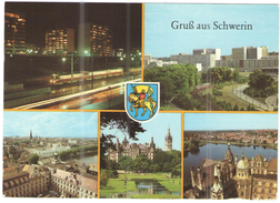 GERMANIA - GERMANY - Deutschland - ALLEMAGNE - BUNDESPOST - 1990 - Brandenburger Tor - Gruß Aus Schwerin - Viaggiata Da - Schwerin