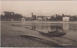 AK -GREIN A. D. Donau  Mit Stadtpfarrkirche St. Ägidius Und Villa An Der Donaulände 30er - Grein