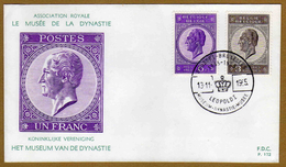 Enveloppe Cover Brief  FDC 1349 1350 Roi Léopold1er - 1961-1970