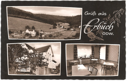 Erbach - Gruss Aus Erbuch - Mehrbildkarte - Gasthaus U. Pension Zum Kühlen Grund - Erbach