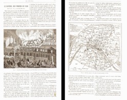 LE MATERIEL DES  " POMPIERS DE PARIS "   1887 (6) - Pompiers