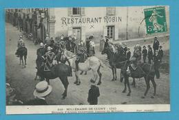 CPA 910 - Hérauts D'Armes Annonçant L'entrée De St-Louis En 1910 Millénaire De CLUNY 71 - Cluny