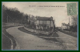 CPA Juvisy Avenue Gounod Et De La Terrasse Voy 1921 Verso Facteur Boitier Senan (89) - Juvisy-sur-Orge