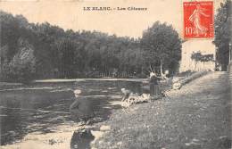 36 - INDRE - LE BLANC - Les Côteaux - Lavandière - Pêcheur - Le Blanc