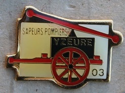 SAPEURS POMPIERS - YZEURE 03  - POMPE  -     (15) - Pompieri