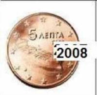 ** 5 CENT GRECE 2008 PIECE  NEUVE ** - Greece