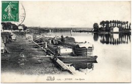 91 JUVISY-sur-ORGE - Les Quais    (Recto/Verso) - Juvisy-sur-Orge