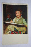 China. Tibet. Native People  - Little Girl - Old Postcard 1950s - Tibet