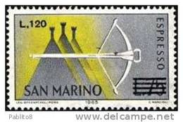 SAN MARINO 1965 ESPRESSI SPECIAL DELIVERY SERIE COMPLETA COMPLETE SET MNH - Express Letter Stamps