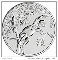 UNITED KINGDOM - Lunar 2016 Year Of The Monkey - 1 Ounce Fine Silver BU Prooflike - Nieuwe Sets & Proefsets