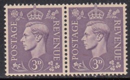 3d Pair MNH 1937 / 1938 /1941, KGVI Series, Great Britain - Nuevos