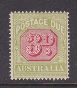 Australia Postage Due Stamps SG D95 1919 Three Pennies Mint - Segnatasse