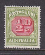Australia Postage Due Stamps SG D112 1939 Half Penny Mint - Impuestos