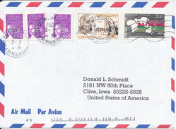 France Air Mail Cover Sent To USA Charenton-le-Pont 3-6-2004 - 1960-.... Storia Postale