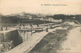 BEZIERS VUE PRISE DES 9 ECLUSES - Beziers