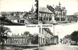 -dpts Div.-ref- MM509- Oise -  Venette - Souvenir De .. - Multi Vues - Dont Cafe De L Union - Tabac - Monument Aux Morts - Venette