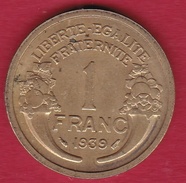 France 1 Franc Morlon 1939 - SUP - Autres & Non Classés