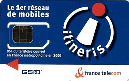 CARTE TELEPHONE SALON DEMONSTRATION GSM FRANCE TELECOM  MOBILES ITINERIS - Other & Unclassified