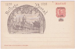 Macau, 1900, OM 3 - Covers & Documents